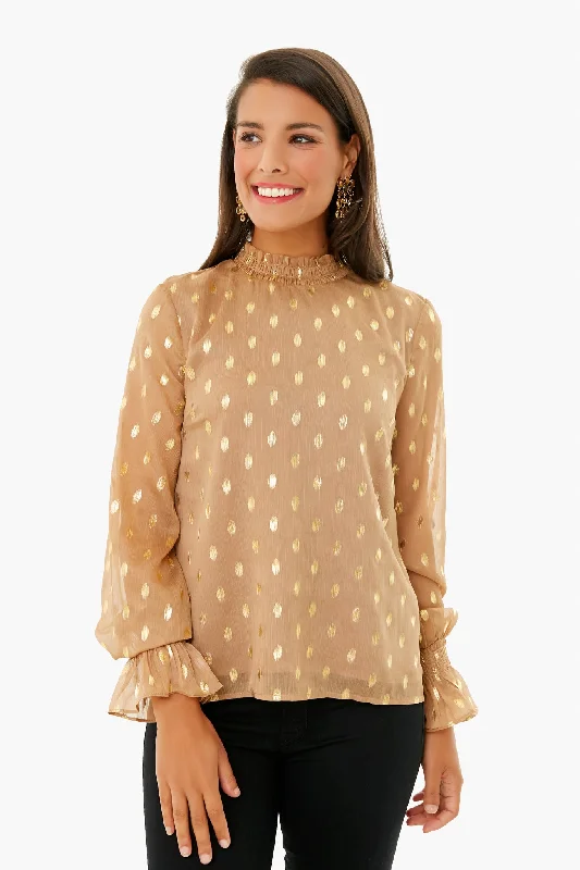Daily Special Tan Celeste Blouse