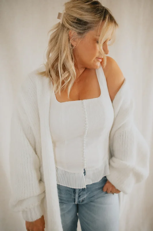 Deep Savings The Zinnia Top by Heartloom - Eggshell