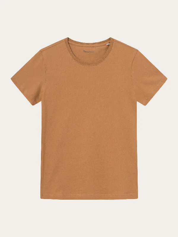 Don't Wait Basic t-shirt - Brown Sugar