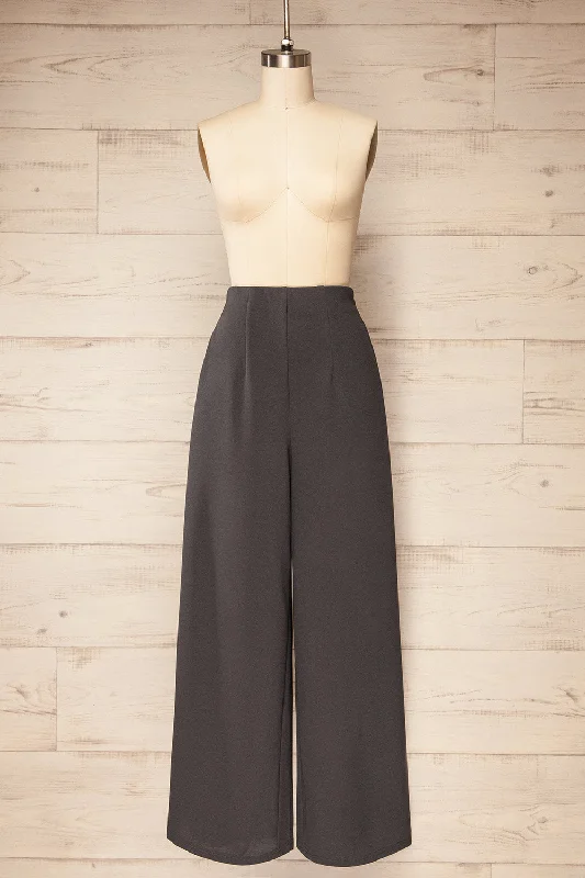 Weekend Specials to Savor Minasia Grey | High-Waisted Wide Leg Pants