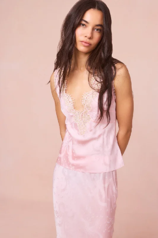 Weekend Specials to Cherish Adette Silk-Blend Jacquard Top