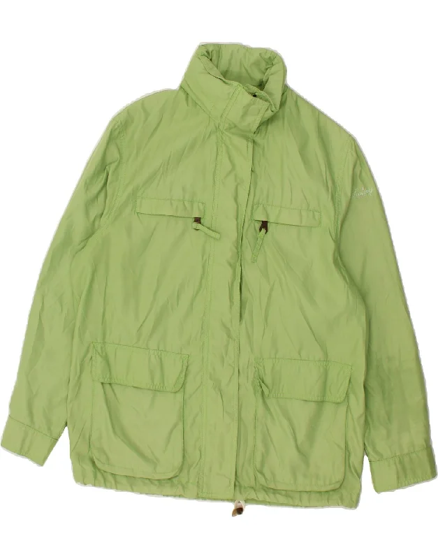 Weekend Deals That Excite VINTAGE Womens Oversized Hooded Utility Jacket UK 10 Small Green