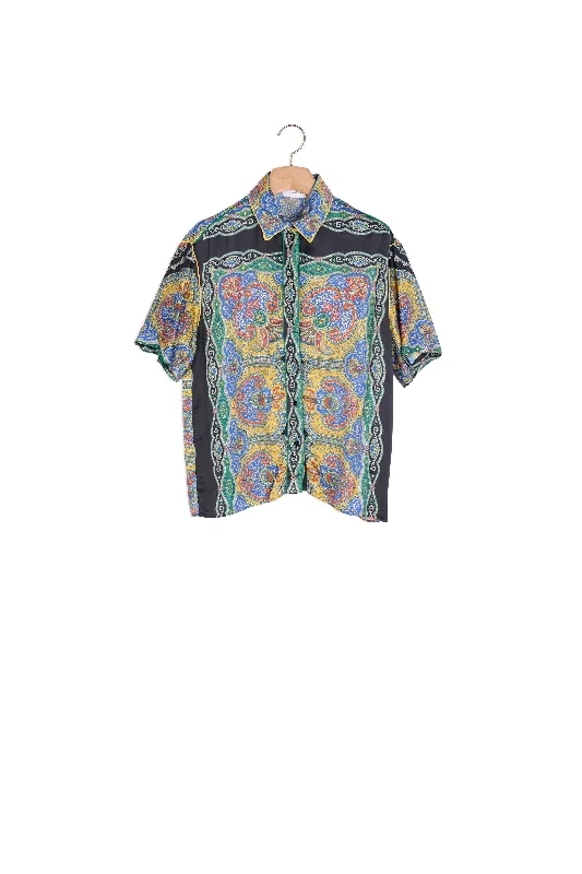 Closeout Sale Chemise à manches courtes imprimée