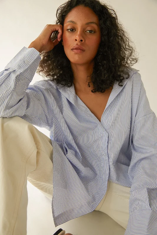 Exclusive Savings OVERSIZED BUTTON-UP SHIRT