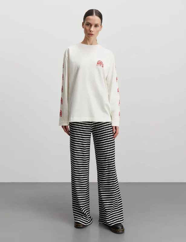 Daily Deals Soft Single Jerry Tee LS, Snow White