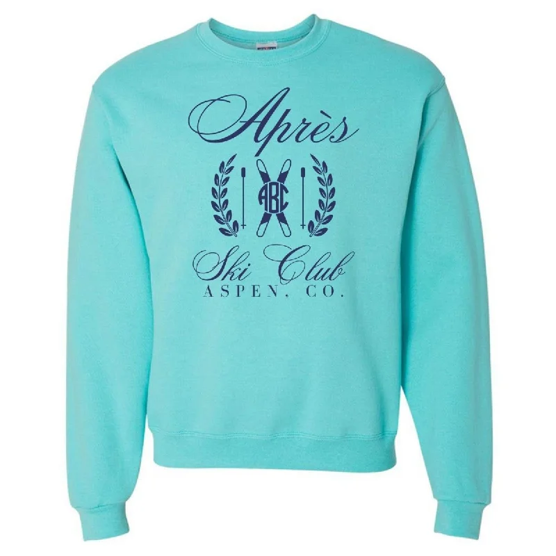 Blowout Deals Monogrammed 'Apres Ski Club' Crewneck Sweatshirt
