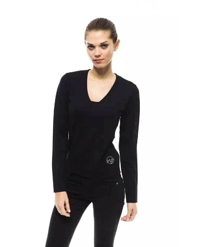 Stock Up Montana Blu Women's Blue Wool Sweater - 44 IT
