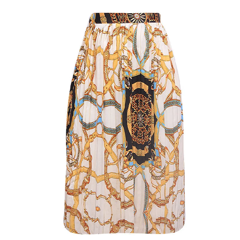 Special Offer REDTAG Printed A-Line Skirt