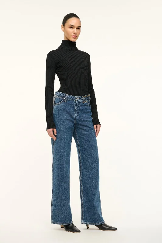 Exclusive Deal STAUD + WRANGLER THE LOOSE JEAN | INDIGO WASH