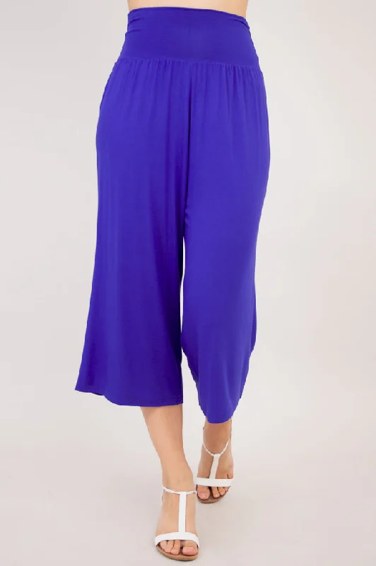 Hot Deal Gaylene Capri, Violet, Bamboo