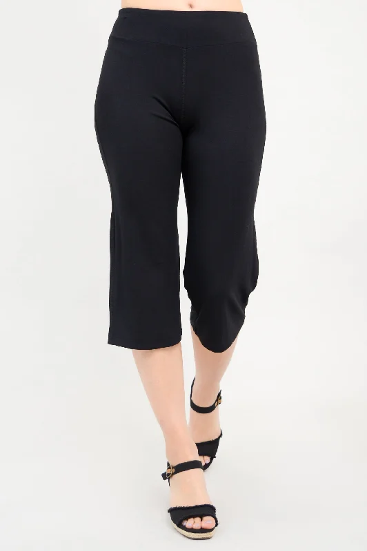 Unbeatable Prices Yoga Capri, Black, Bamboo
