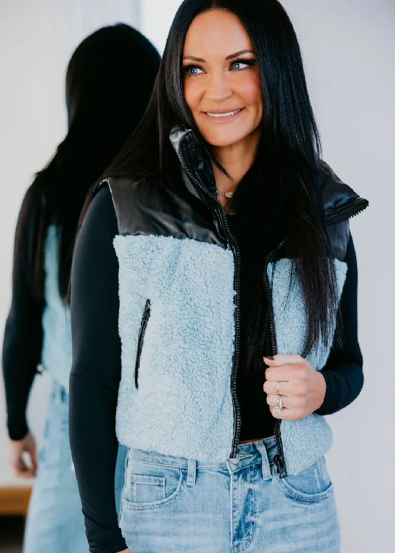 Unbeatable Deal Siena Sherpa Puffer Vest