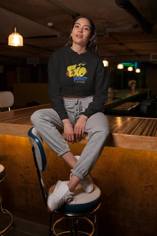 Massive Deals EXO PLANET - Winter Crop Hoodies