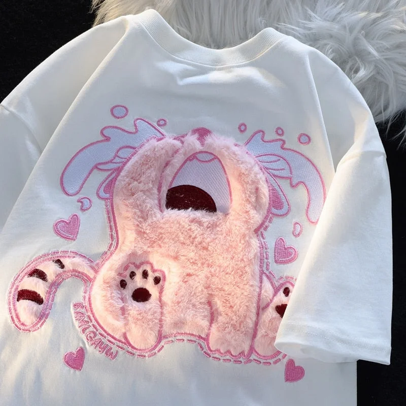 Bargain Blast Crybaby Kitten Fluffy Tee