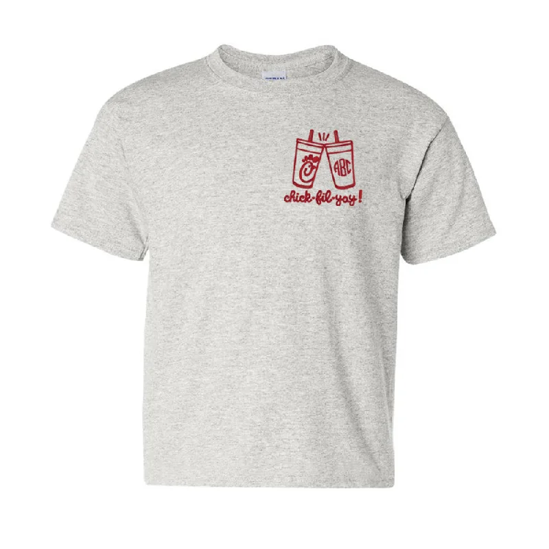 Reduced Prices Kids Monogrammed Chick Cheers T-Shirt