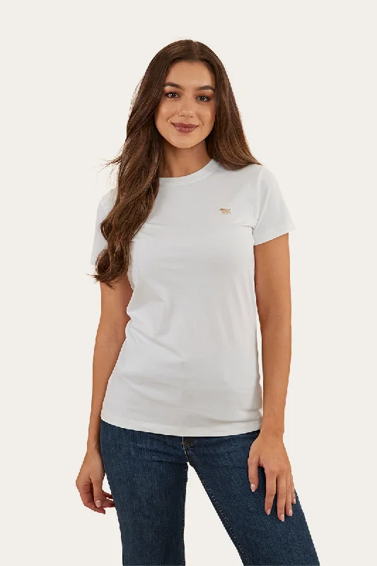 Holiday Sale Reeves Womens Classic Fit T-Shirt - White