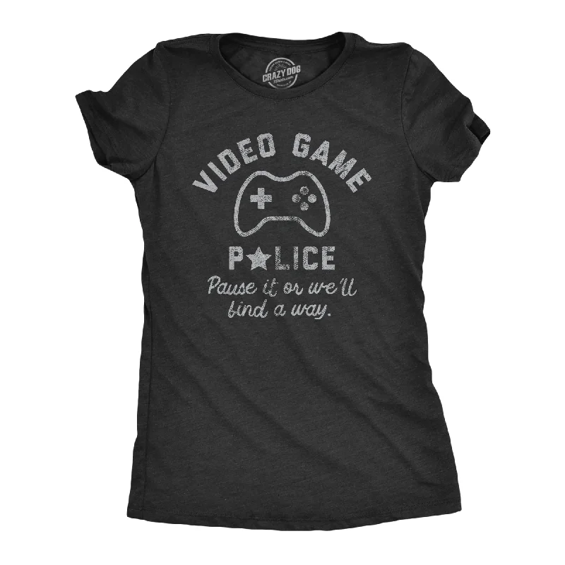 Hot Deal Video Game Police Women's T Shirt