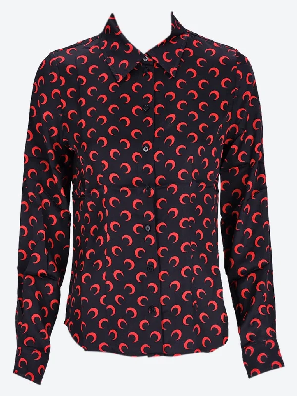 Online Specials Moon printed flou shirt blouse