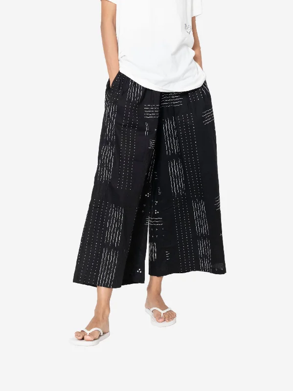 Weekend Specials to Enjoy "Ombak Laut" - Two Buttons Maxi Pants