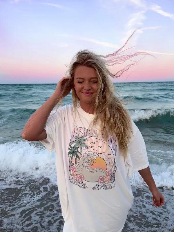 Mega Deal (SIZE 2XL, 3XL) Beach Bum Sunset tee