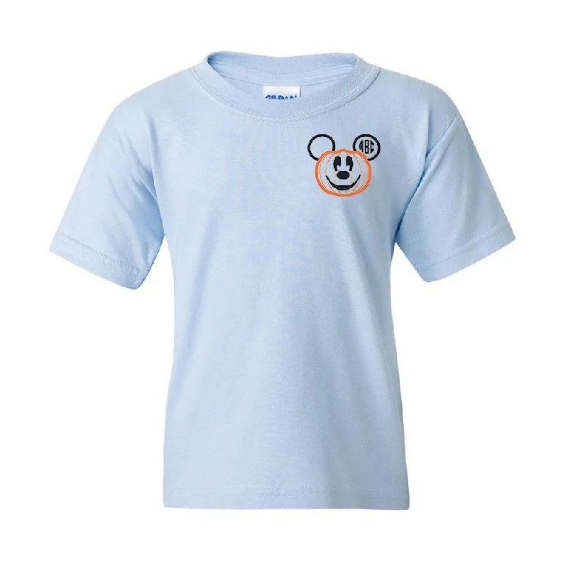 Take Advantage Kids Monogrammed Mickey Pumpkin T-Shirt