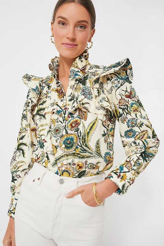 Buy Today Sharp Floral Winnie Blouse