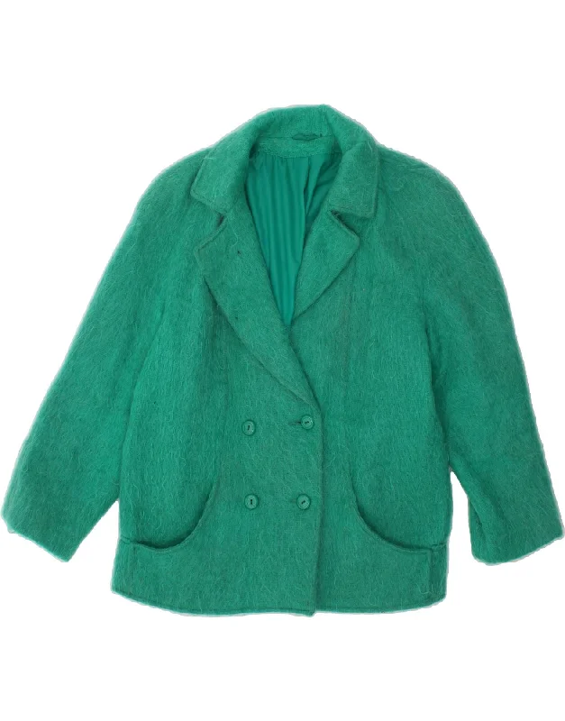 Limited Time Discount MURRAY BROTHERS Womens Overcoat UK 14 Medium Green Wool