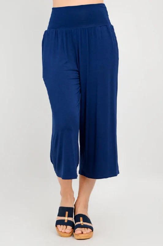 While Supplies Last Gaylene Capri, Indigo, Bamboo