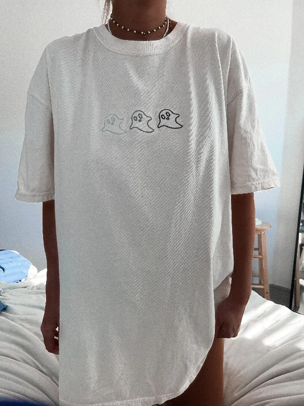Super Deal 3 Ghost Embroider Tee