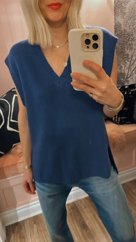 Great Deal 'Open' Cashmere Vest