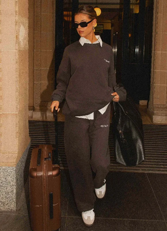 Sale Alert Signature Sweatpants - Charcoal
