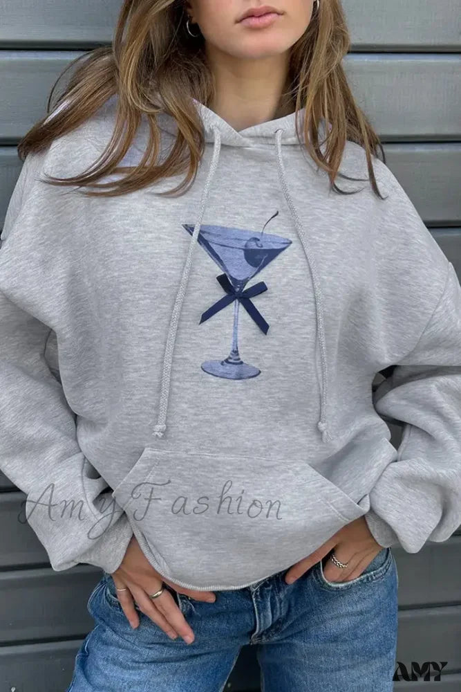 Clearance Event European American Y2K Harajuku Pattern Casual Versatile Trendy Hoodies