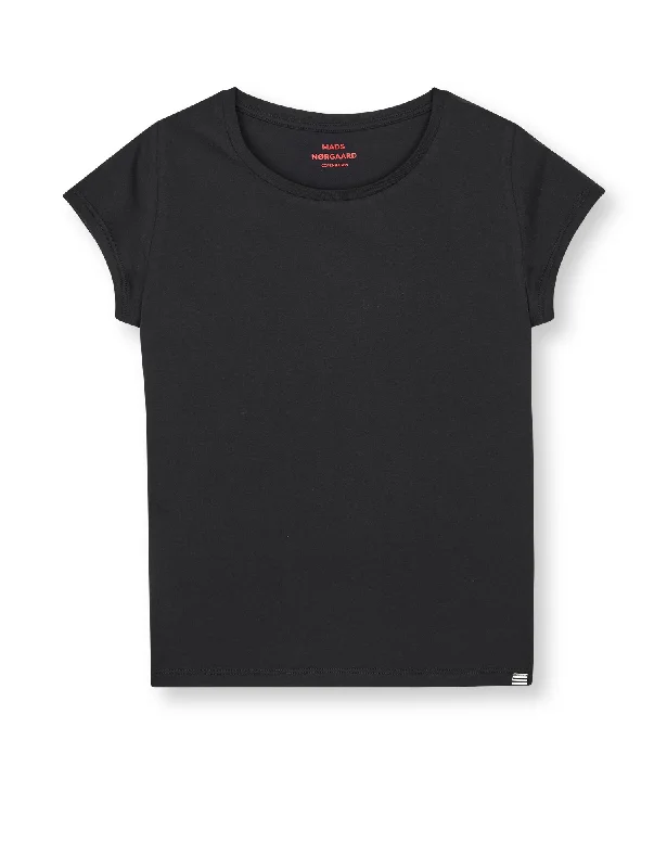 Super Sale Organic Jersey Teasy Tee FAV, Black
