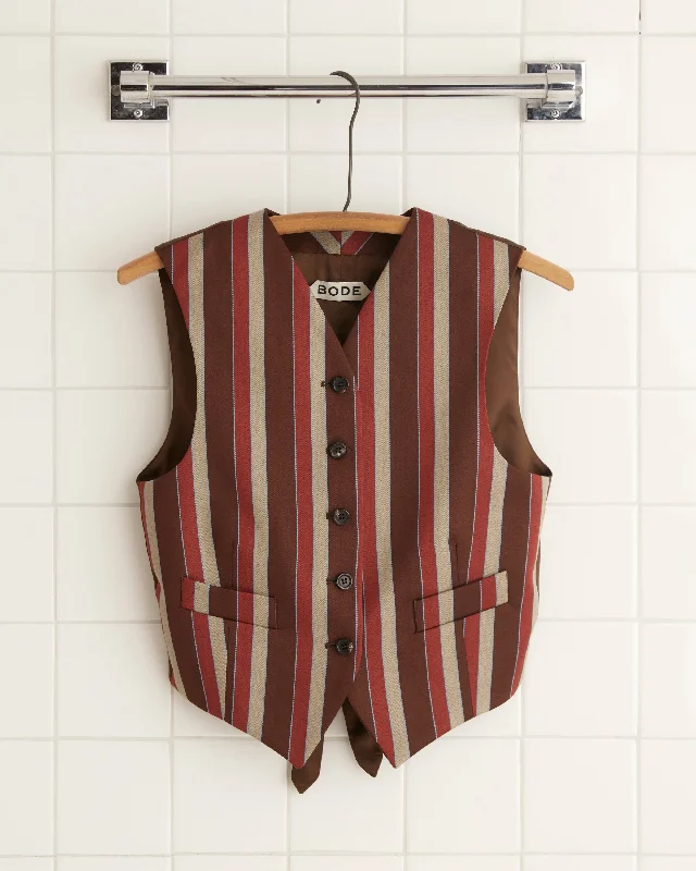 YEAR-End Sale Arizona Stripe Waistcoat