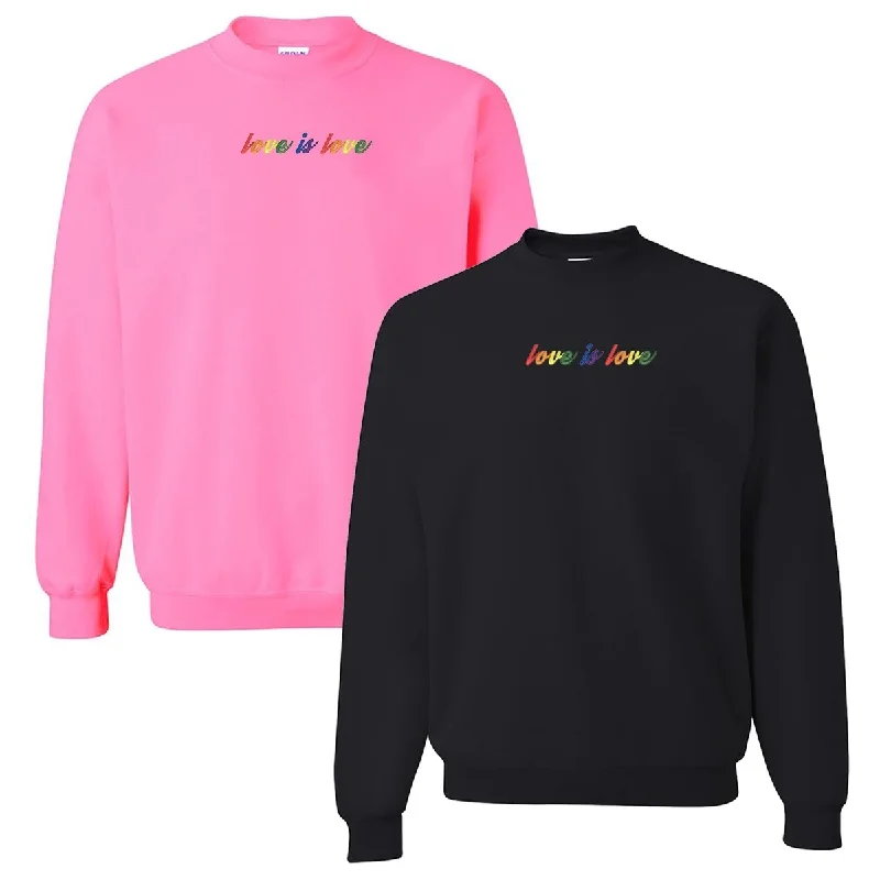 Limited Time 'Love is Love' Crewneck Sweatshirt