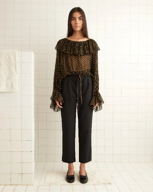 Flash Deals Stadium Dot Blouse