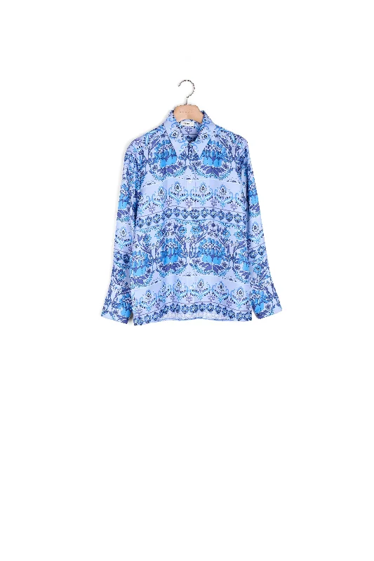 The Best Prices Chemise en soie imprimée