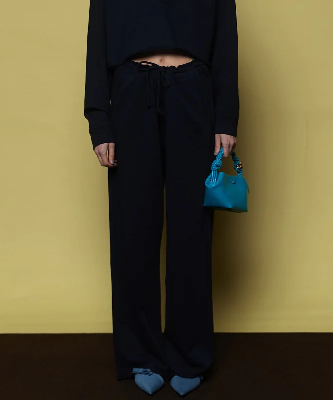 Flash Deals [Ganni] Light Isoli Wide Leg Pants