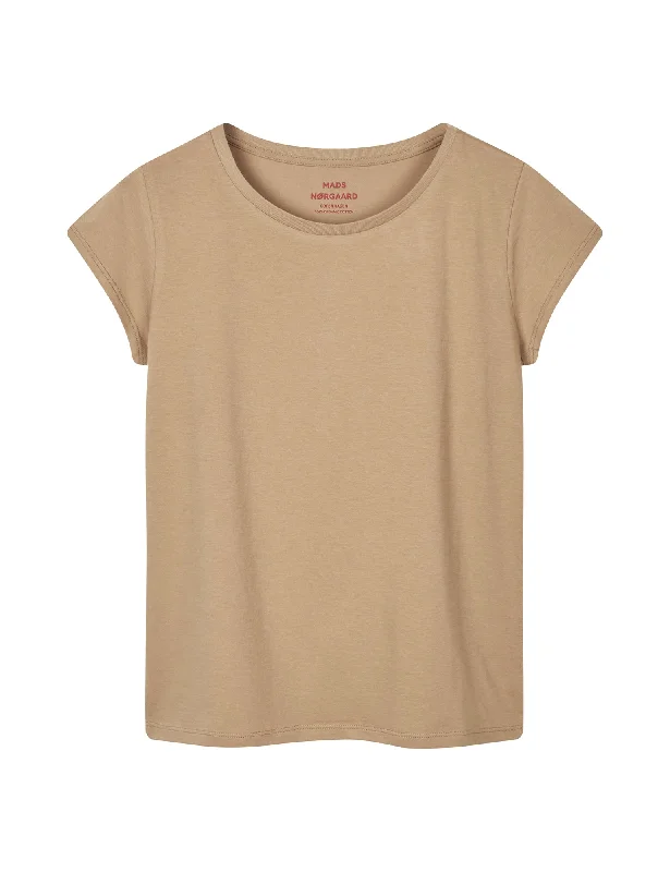 TIME-Limited Offer Organic Jersey Teasy Tee FAV, Tiger's Eye