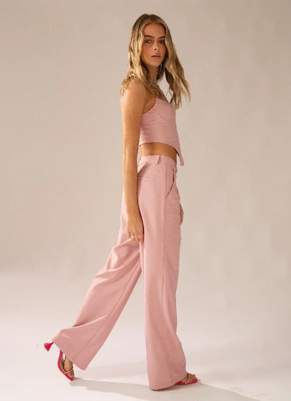 Weekend Savings Sensation Magdalena Suit Pants - Lovers Pink