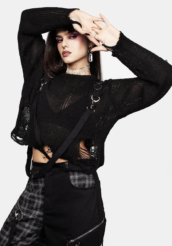 While Supplies Last Rebellion Hardware Bondage Sweater