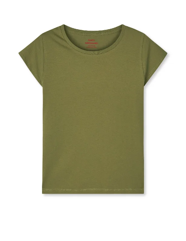 Unbeatable Prices Organic Jersey Teasy Tee FAV, Martini Olive
