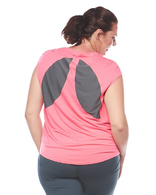 Weekend Offers That Please Butterfly Tank - Pink