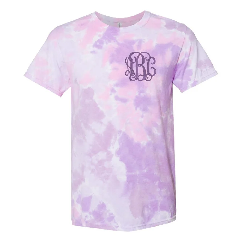 Weekend Discounts to Savor Monogrammed Dream Tie Dye T-Shirt