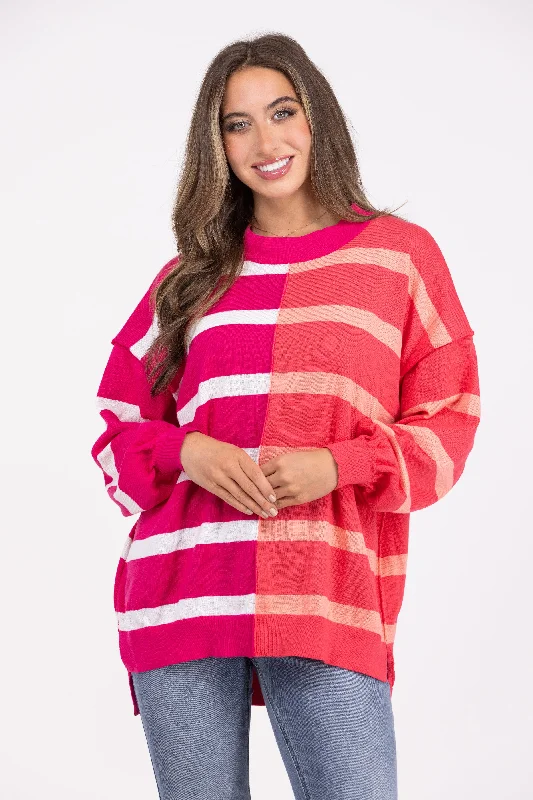 Weekend Deals That Wow Striped Passion Sweater * Final Sale*