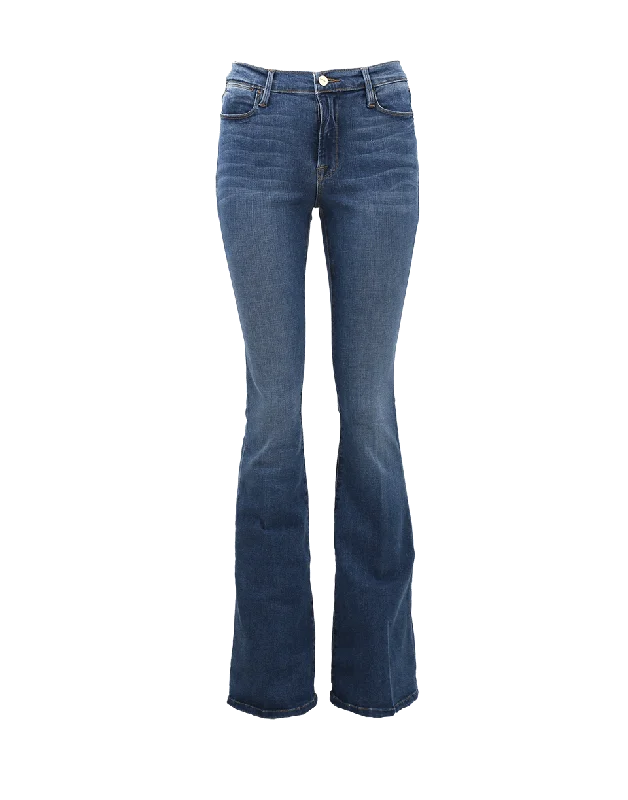 Weekend Deal Le High Flare Denim Pant