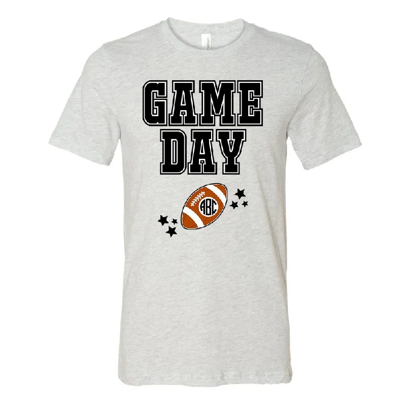 Bonus Savings Monogrammed 'Game Day' Basic T-Shirt