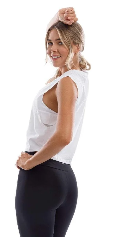 Weekend Discounts to Relish White Burleigh Tank