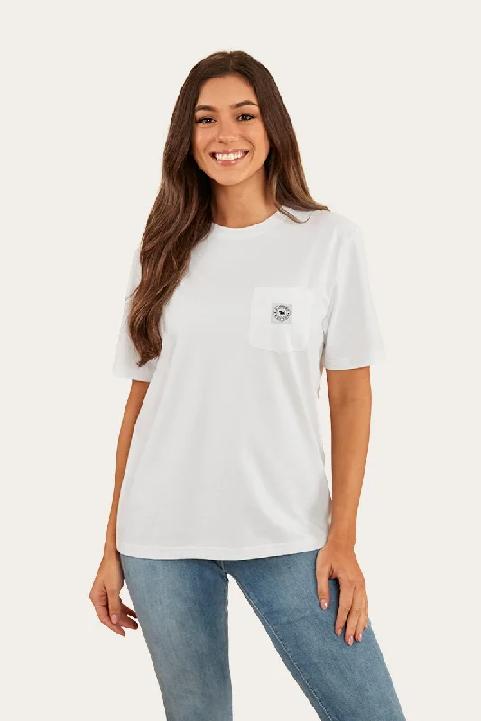 Price Reduction Esther Womens Loose Fit T-Shirt - White
