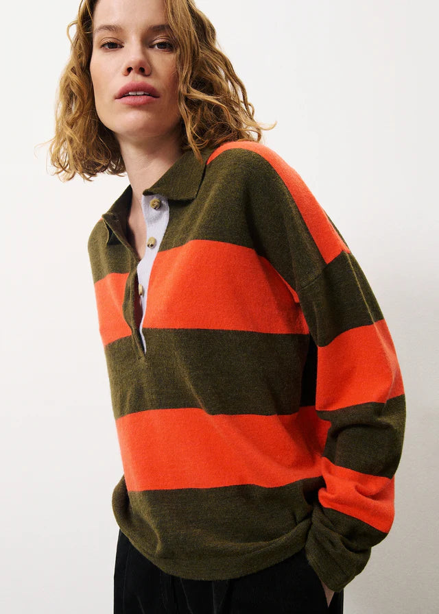 Hot Deal The Akiko Rugby Sweater by FRNCH
